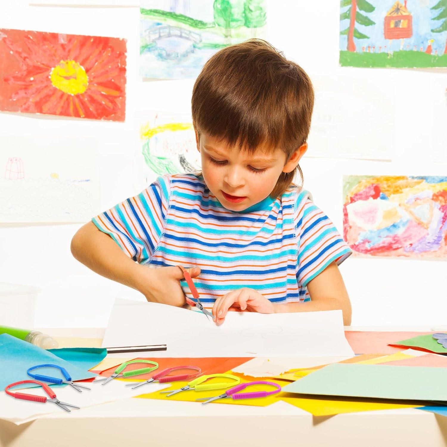 Tijeras de Bucle para Niños Honoson 5.5" (13.97 cm) 10 Piezas