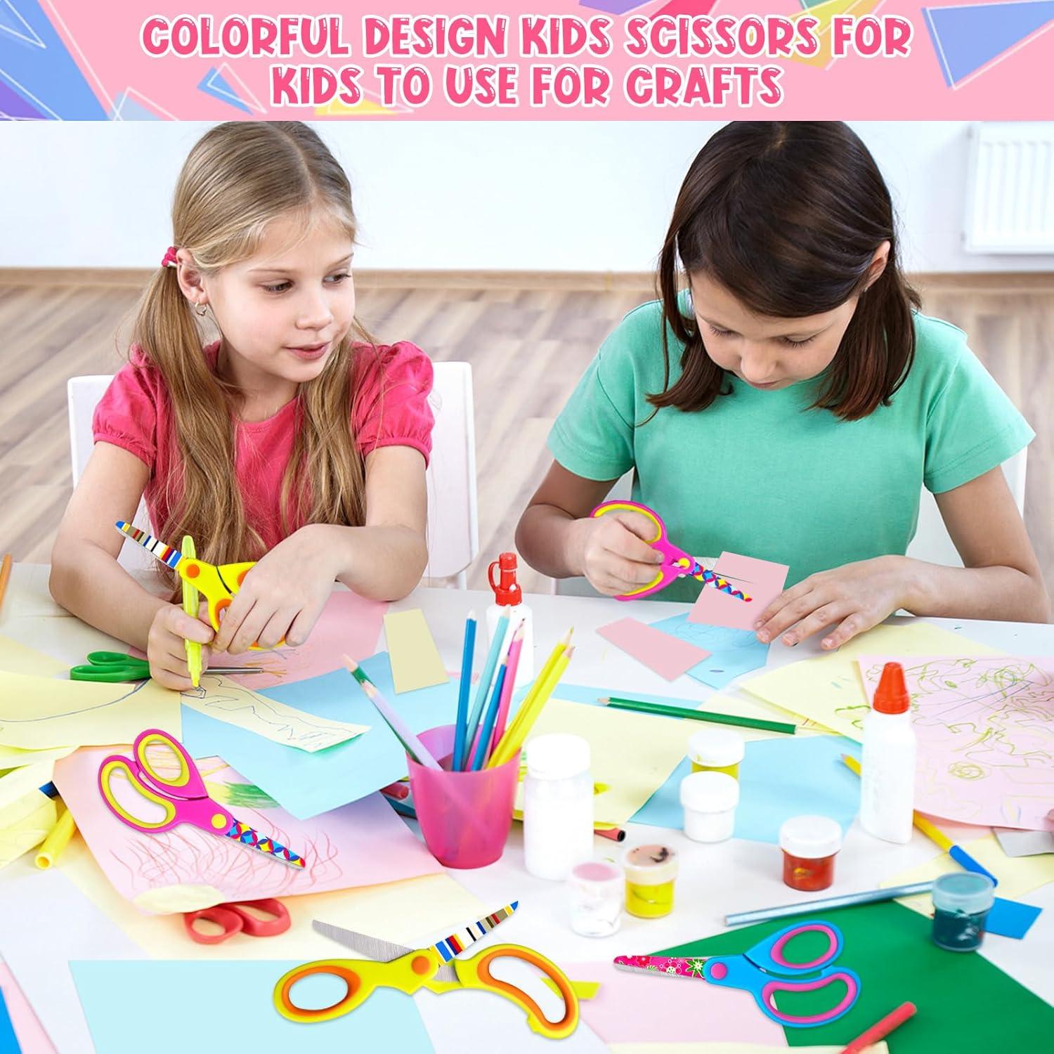 Tijeras de Seguridad para Niños LSGYPAQ - 3 Pack con Patrones