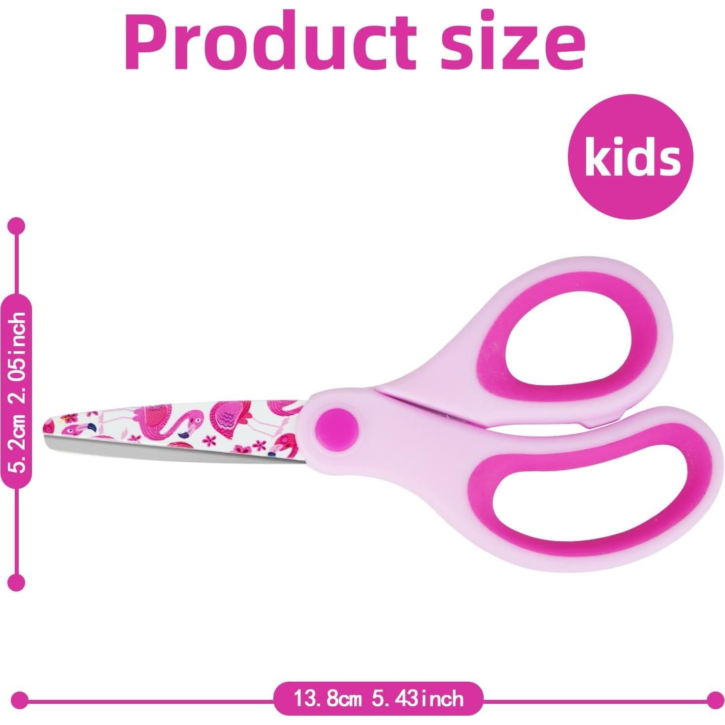 Tijeras de Seguridad para Niños JEMEOVO 5" Paquete de 3