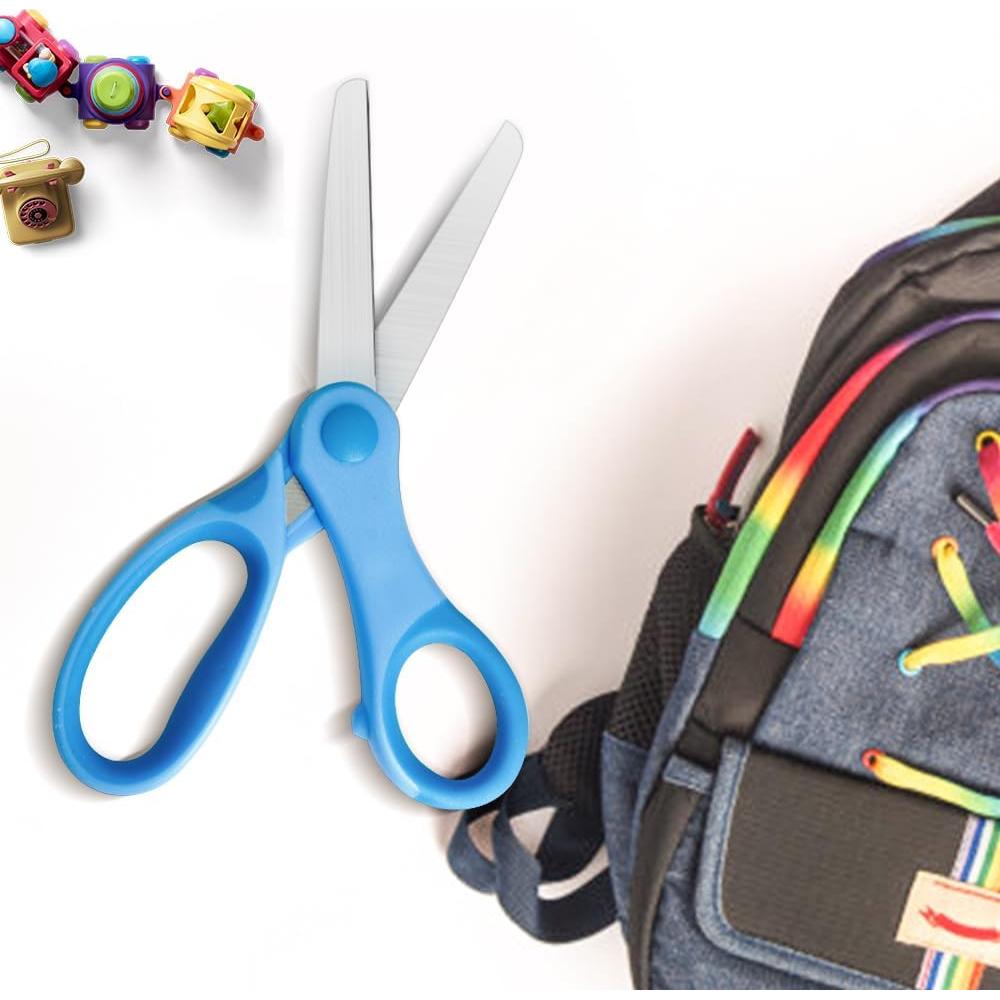 Tijeras para Niños CHNZAO 5.5" Acero Inoxidable Set de 4