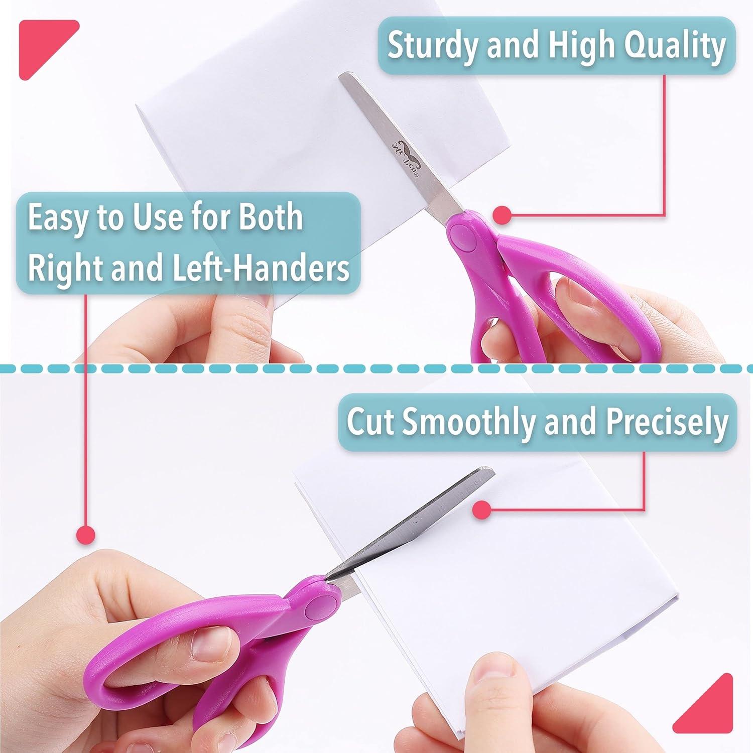 Tijeras para Niños Mr. Pen - Paquete de 6, 12.7 cm, Seguridad