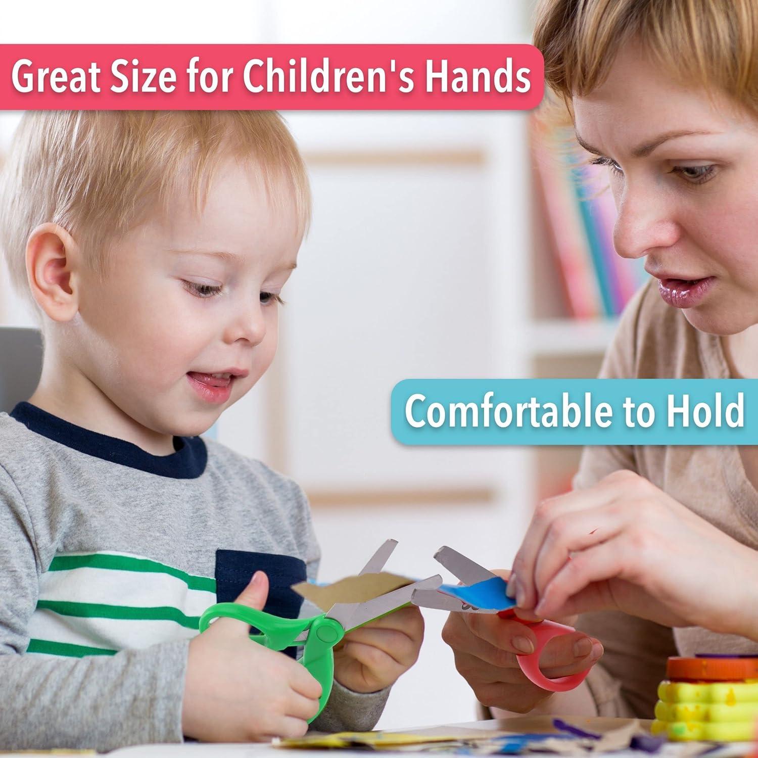 Tijeras para Niños Mr. Pen - Paquete de 6, 12.7 cm, Seguridad