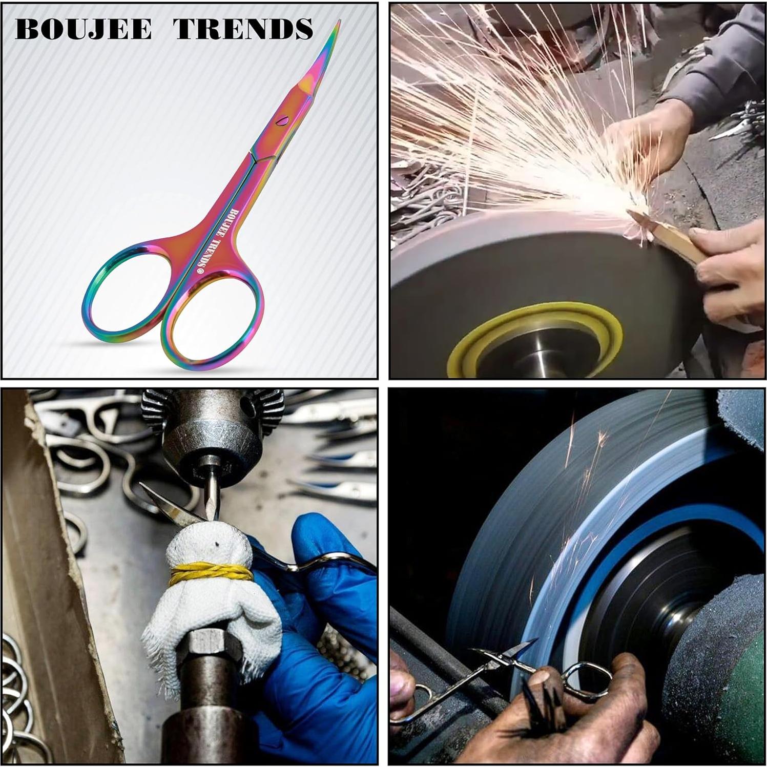 Tijeras para Cutículas Boujee Trends - Acero Inoxidable, 8.89 cm