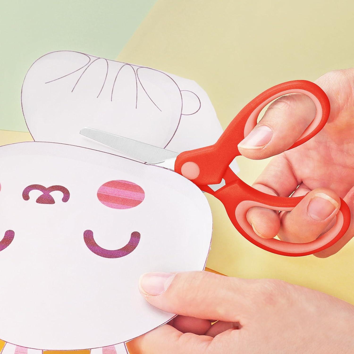 Tijeras de Seguridad para Niños Asdirne 13.5cm 3 Piezas