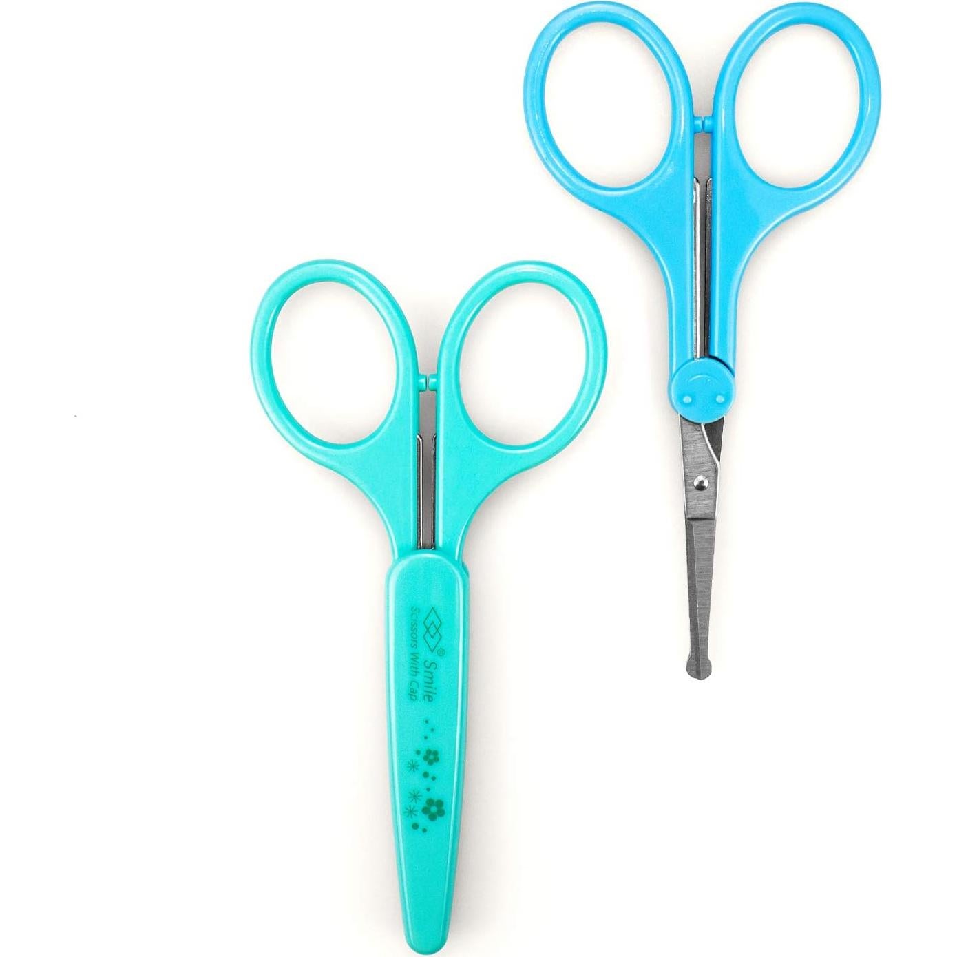 Tijeras de Cuidado Personal Humbee - Borde de Seguridad Verde