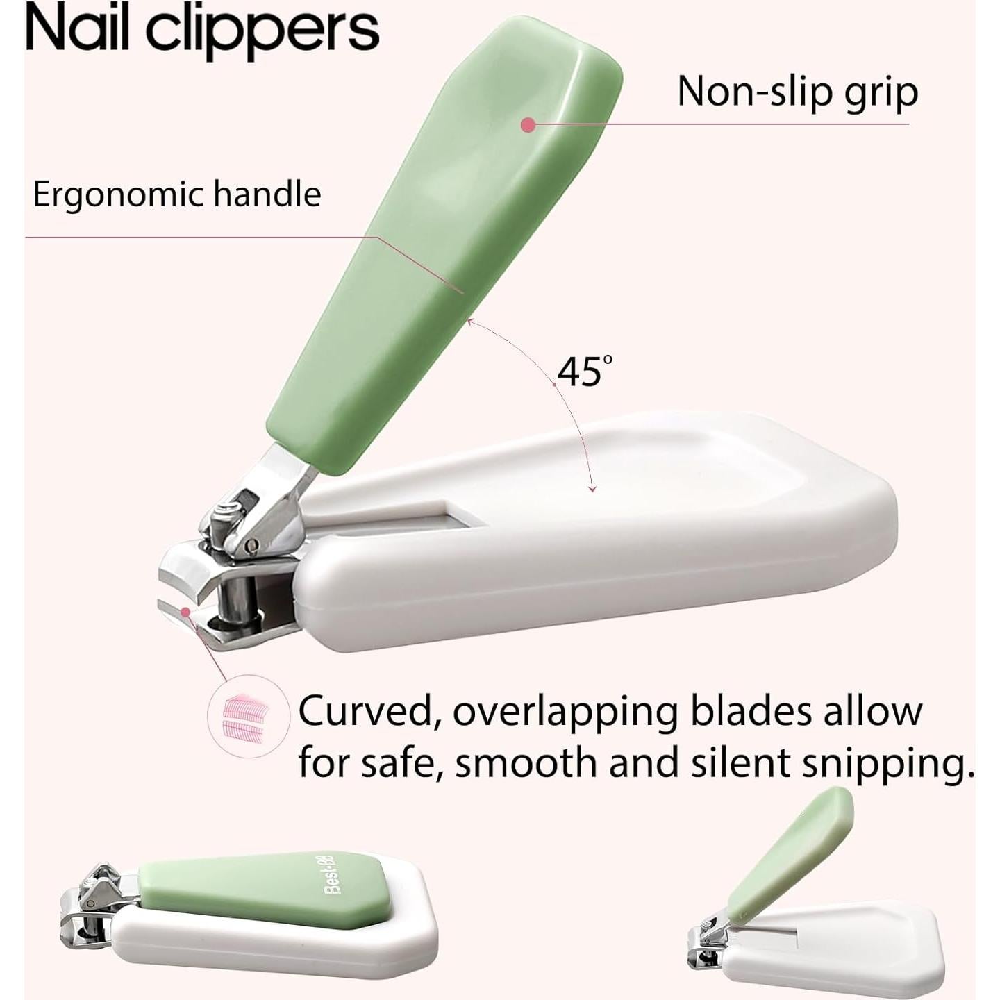 Set de Cuidado 4-en-1 ECROLYN para Bebés - Tijeras, Lima y Pinzas