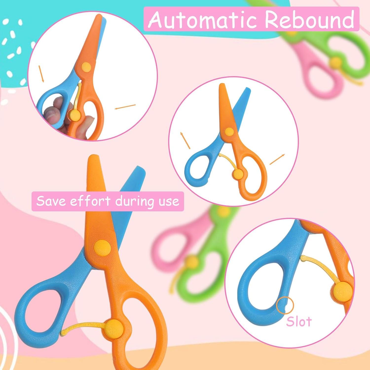 Tijeras de Entrenamiento WWZJ para Niños Multicolor 13.5 cm