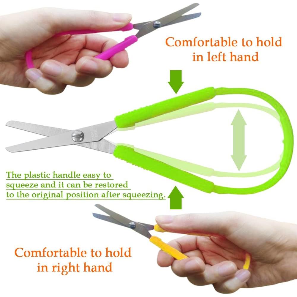Set de 6 Tijeras de Bucle Szsrcywd para Niños 13.97 cm