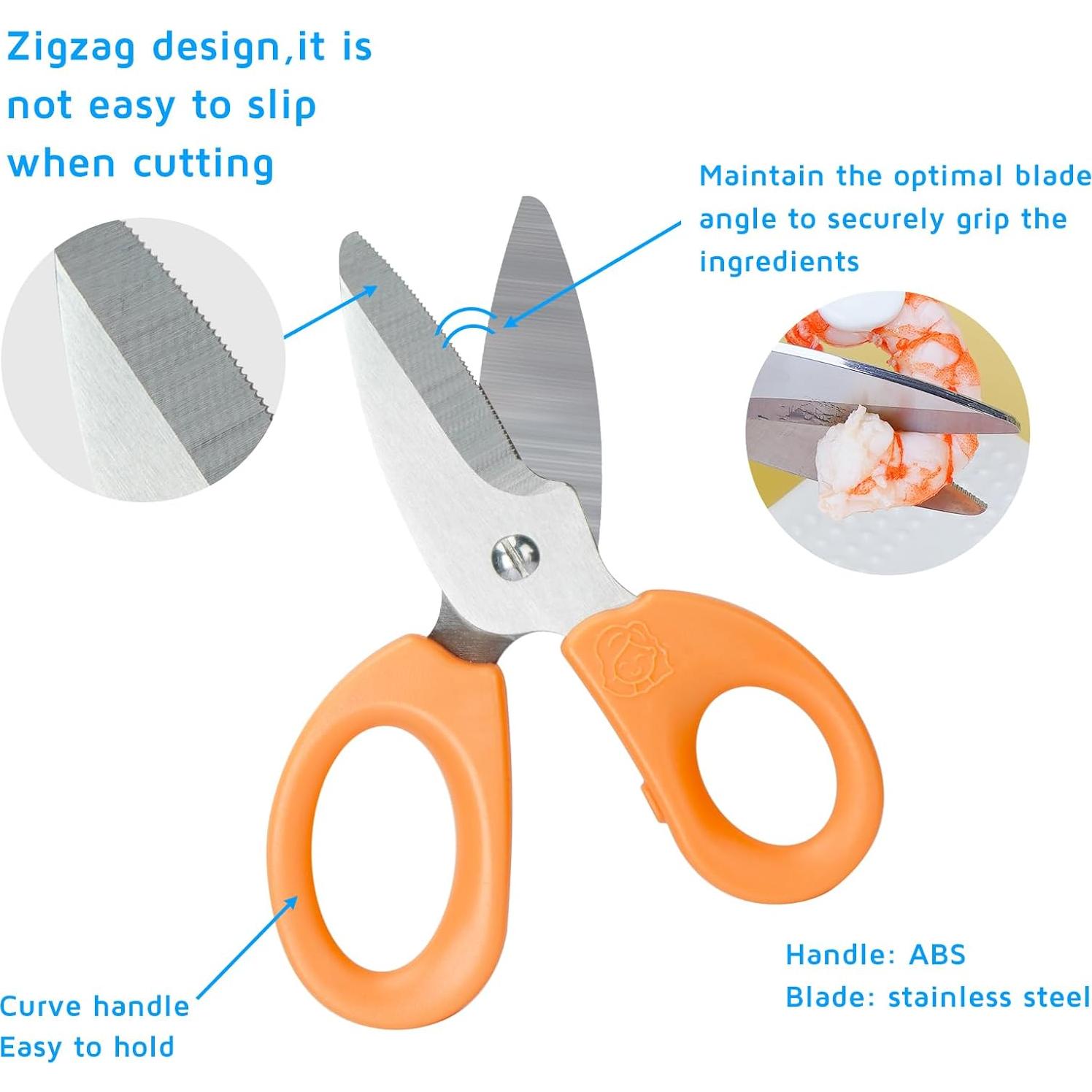 Juego de Tijeras para Bebés Hollory - 2 Piezas Inoxidable