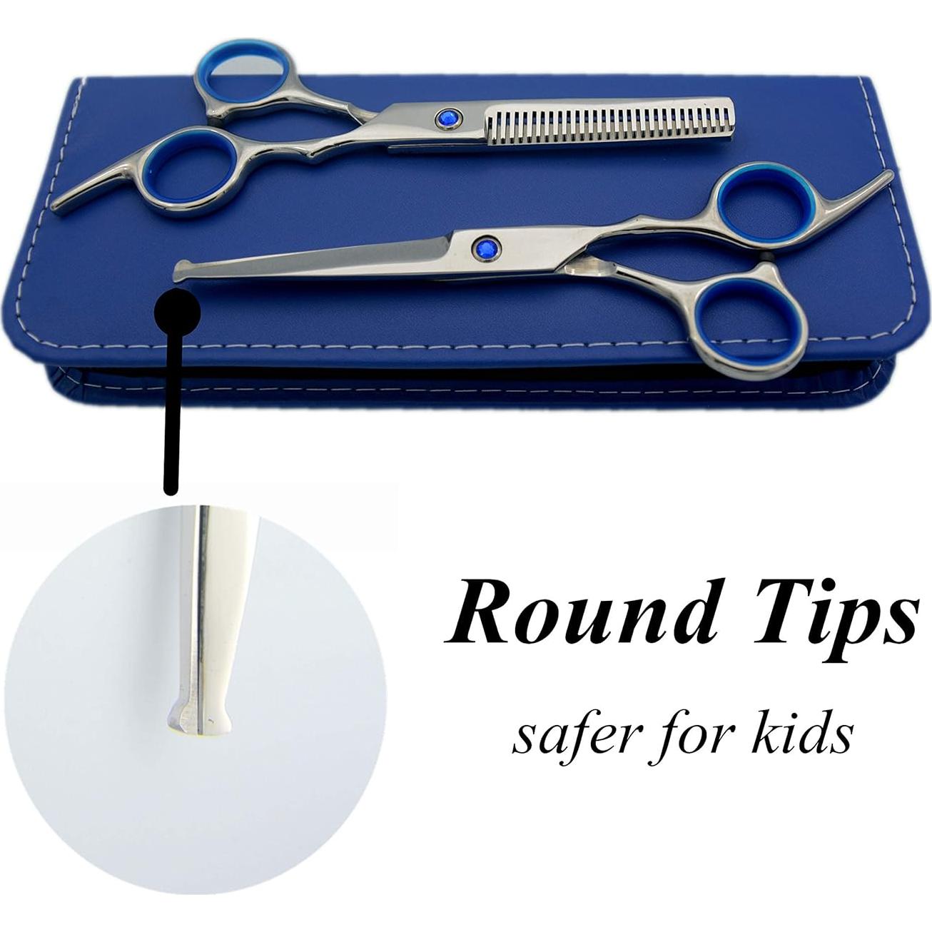 Conjunto de Tijeras para Cortar Cabello LIGICKY Bebés 6"