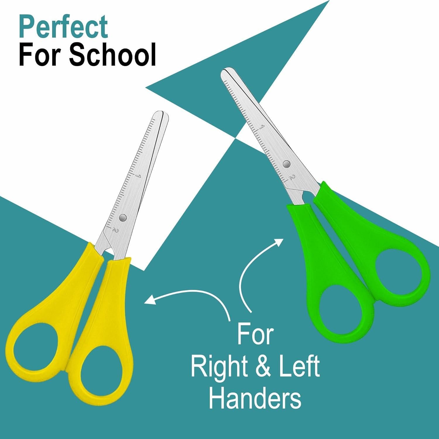 Tijeras para Niños 12.7 cm Papelería Definitiva Paquete de 4