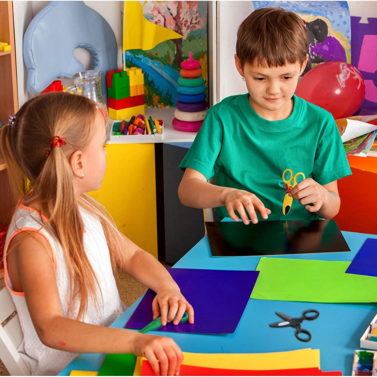 Tijeras de Seguridad para Niños Gejoy 3 Pcs Punta Redonda