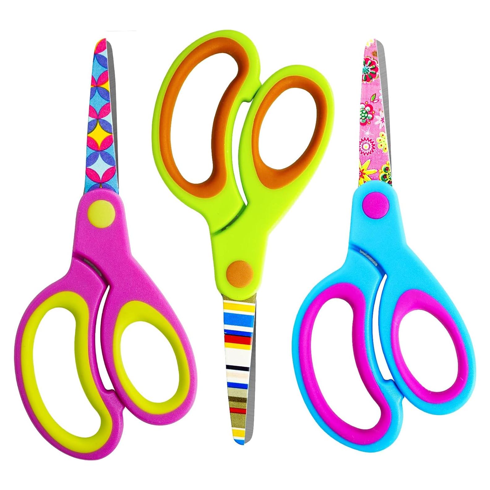 Tijeras de Seguridad para Niños JEMEOVO 3 Paquete 12.7 cm