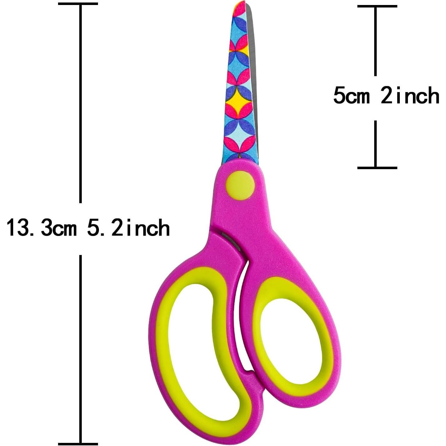 Tijeras de Seguridad para Niños JEMEOVO 3 Paquete 12.7 cm