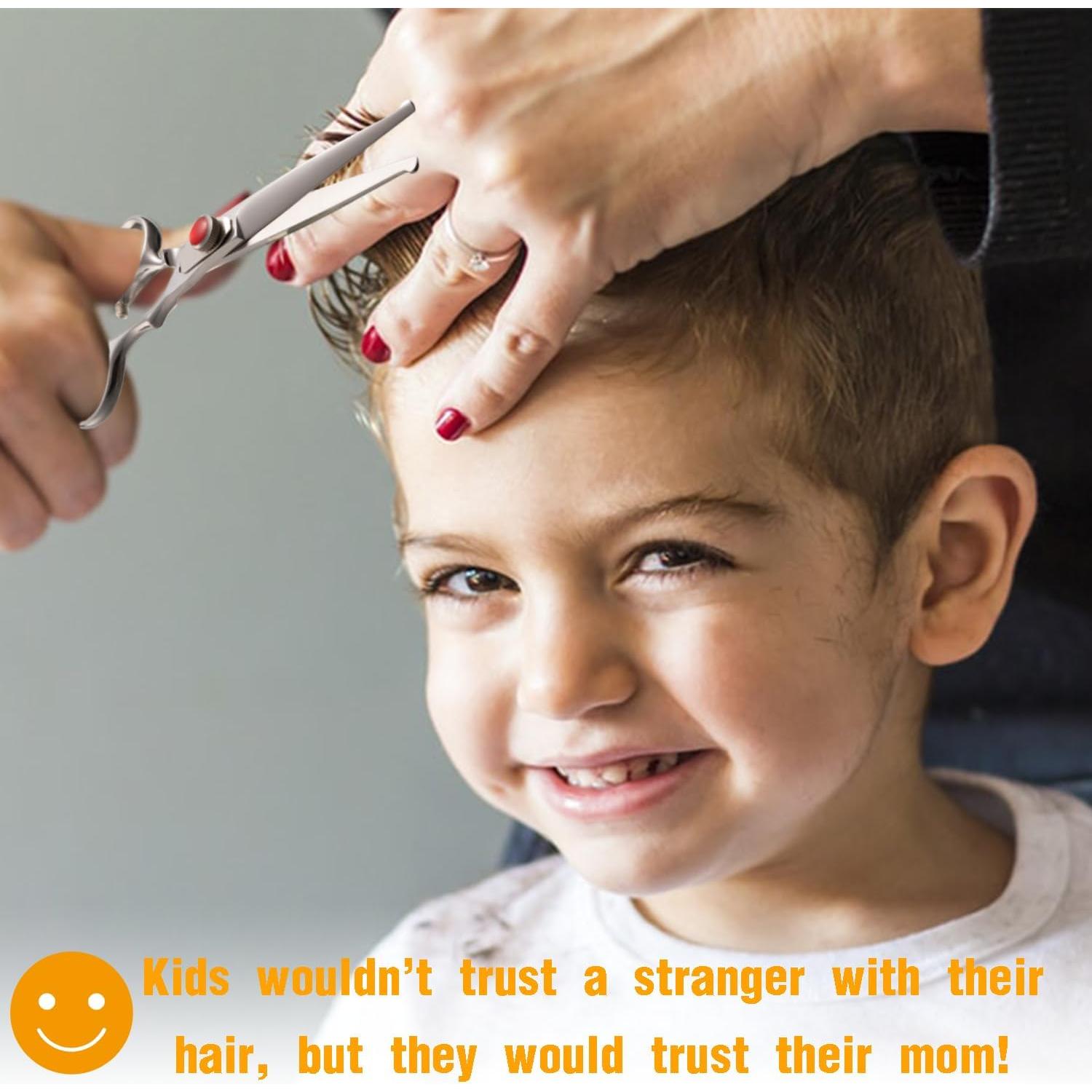 Tijeras de Corte de Cabello para Niños Dragon Creek 6" Seguridad