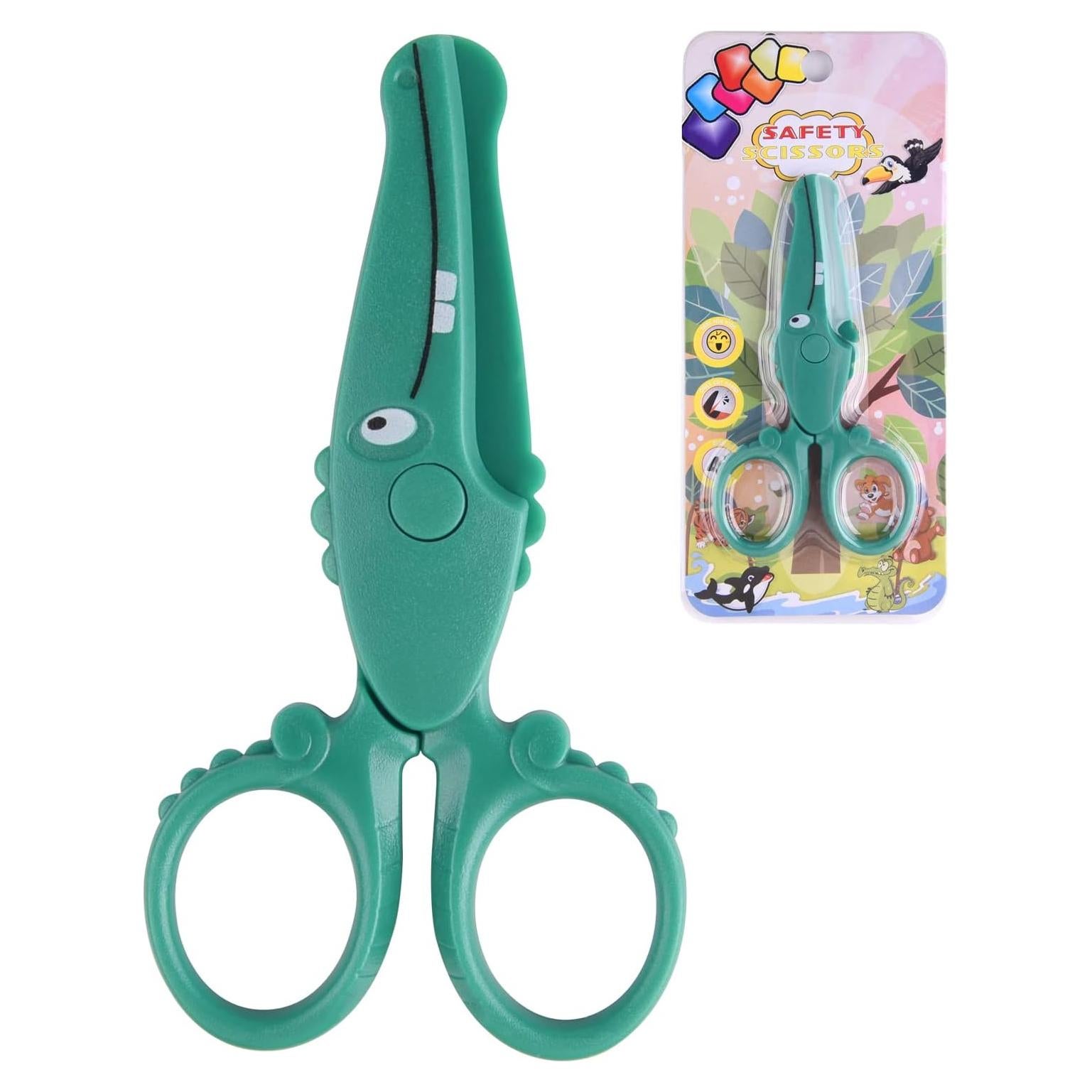 Tijeras de Seguridad para Niños ASTARON Cocodrilo 12 cm