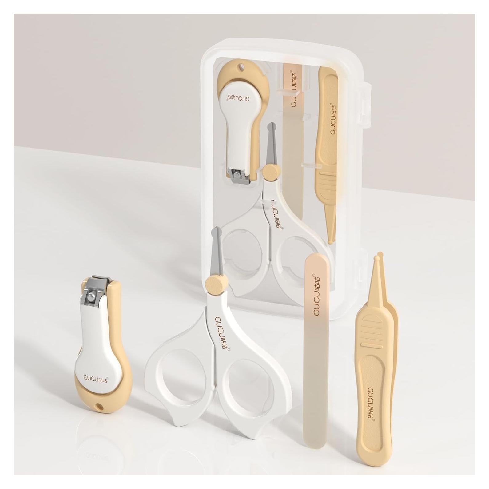 Kit de Cuidado de Uñas para Bebés Dec Mocare 4 Piezas