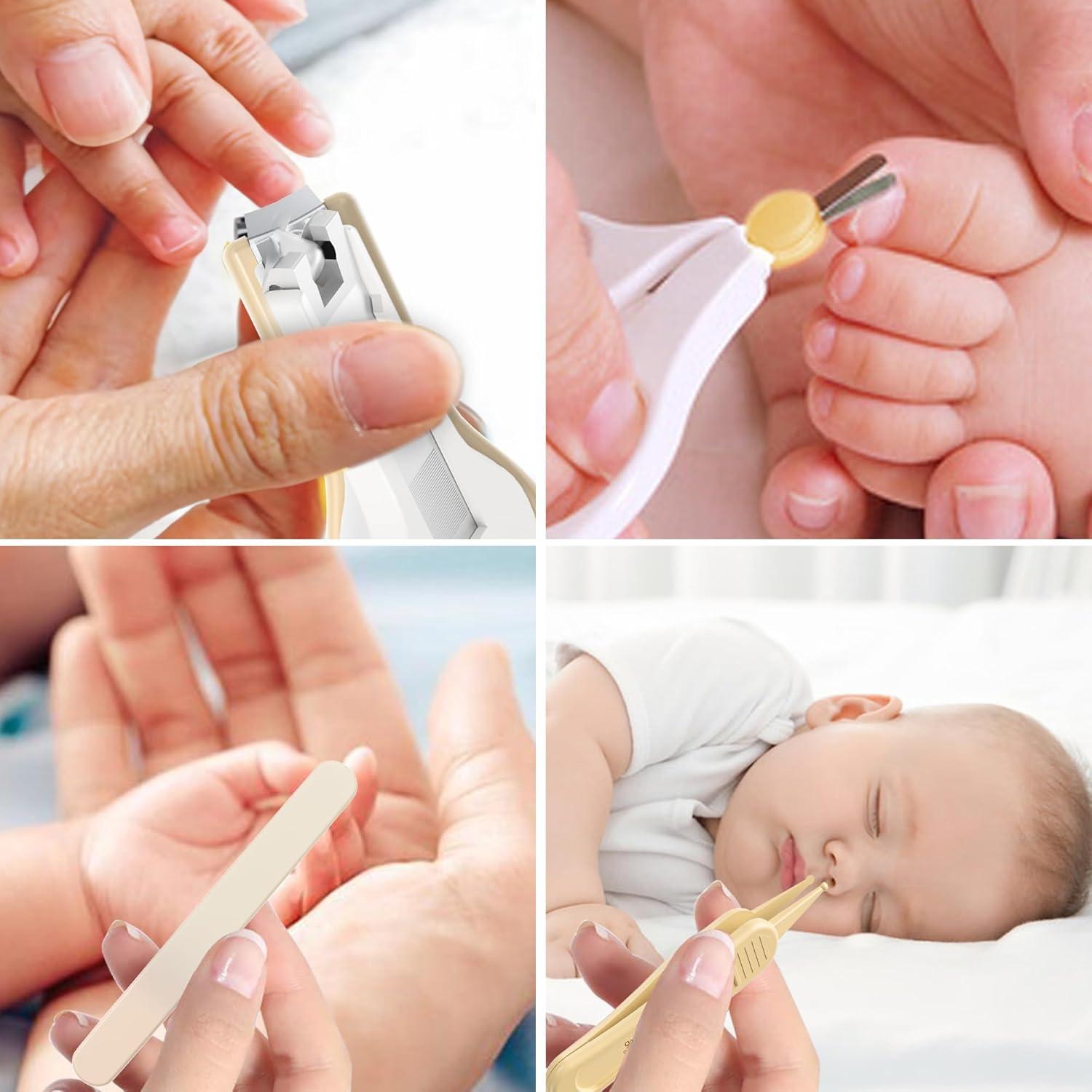 Kit de Cuidado de Uñas para Bebés Dec Mocare 4 Piezas