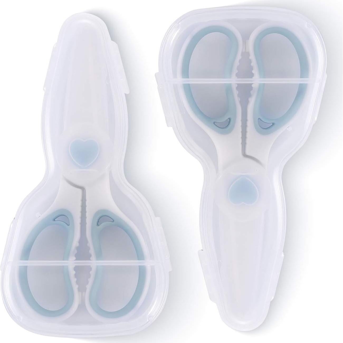 Tijeras de Cerámica para Comida de Bebé WELLSTAR - 2 Piezas