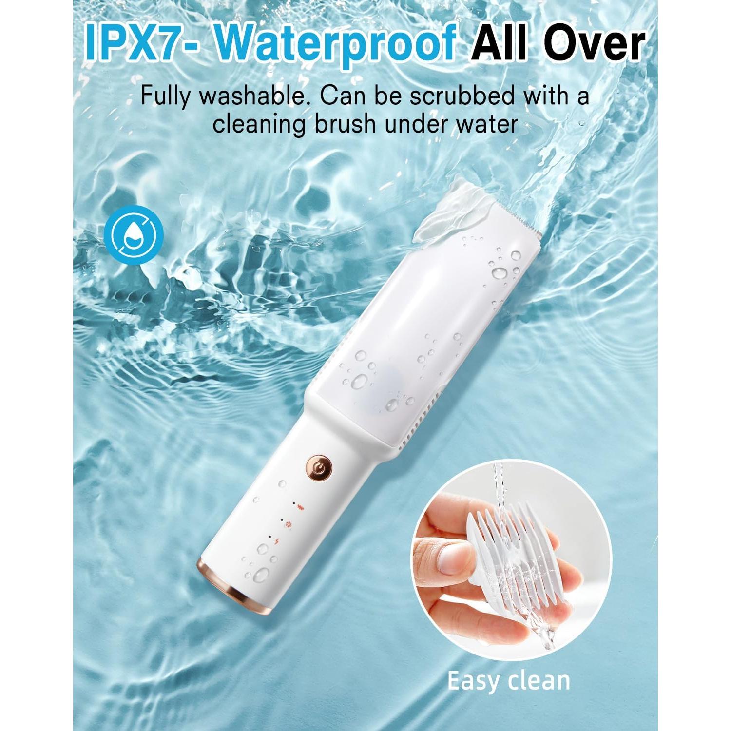 Cortadora de Cabello para Bebés JFHID Ultra Silenciosa con Aspiradora