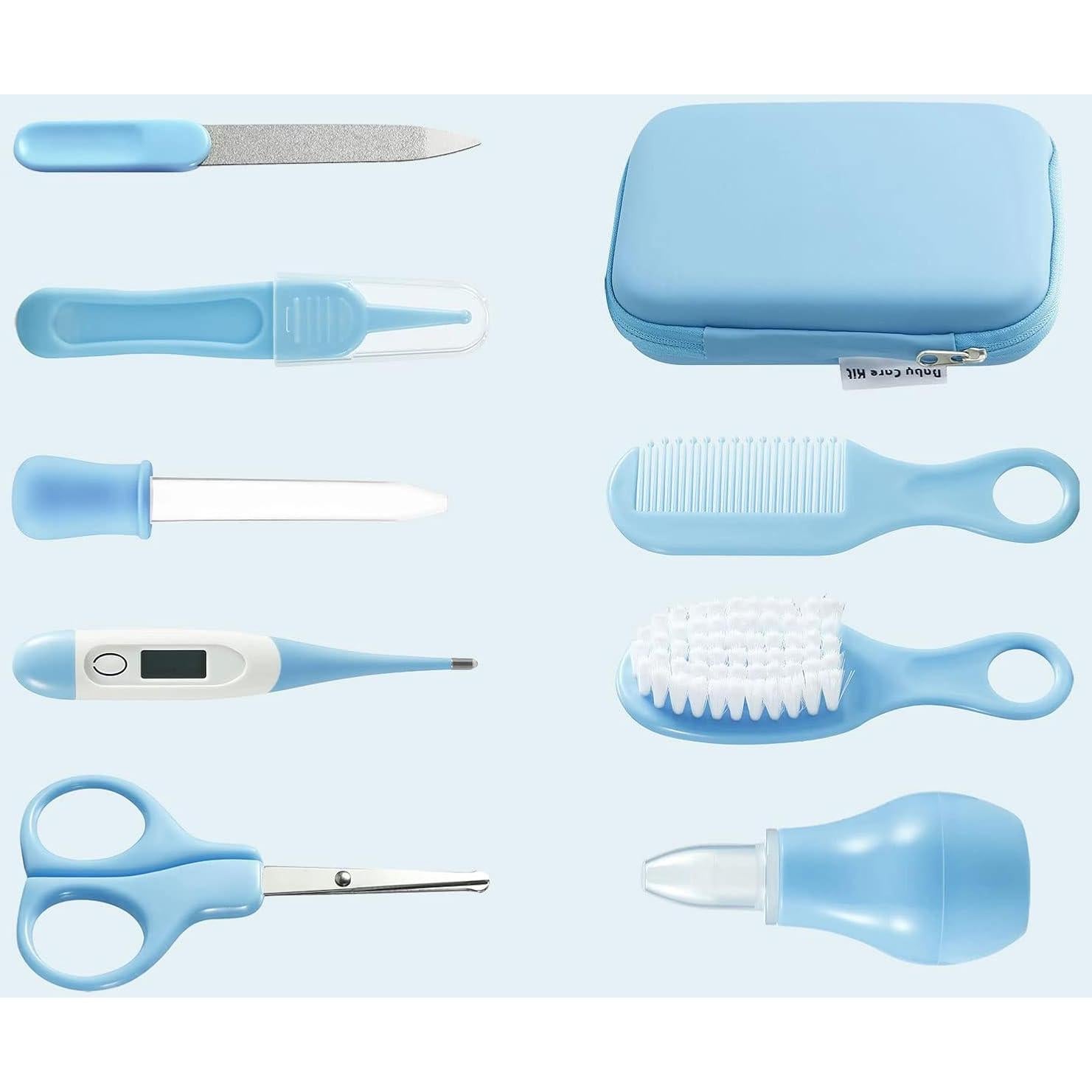 Kit de Cuidado y Aseo para Bebés PandaEar 10 en 1