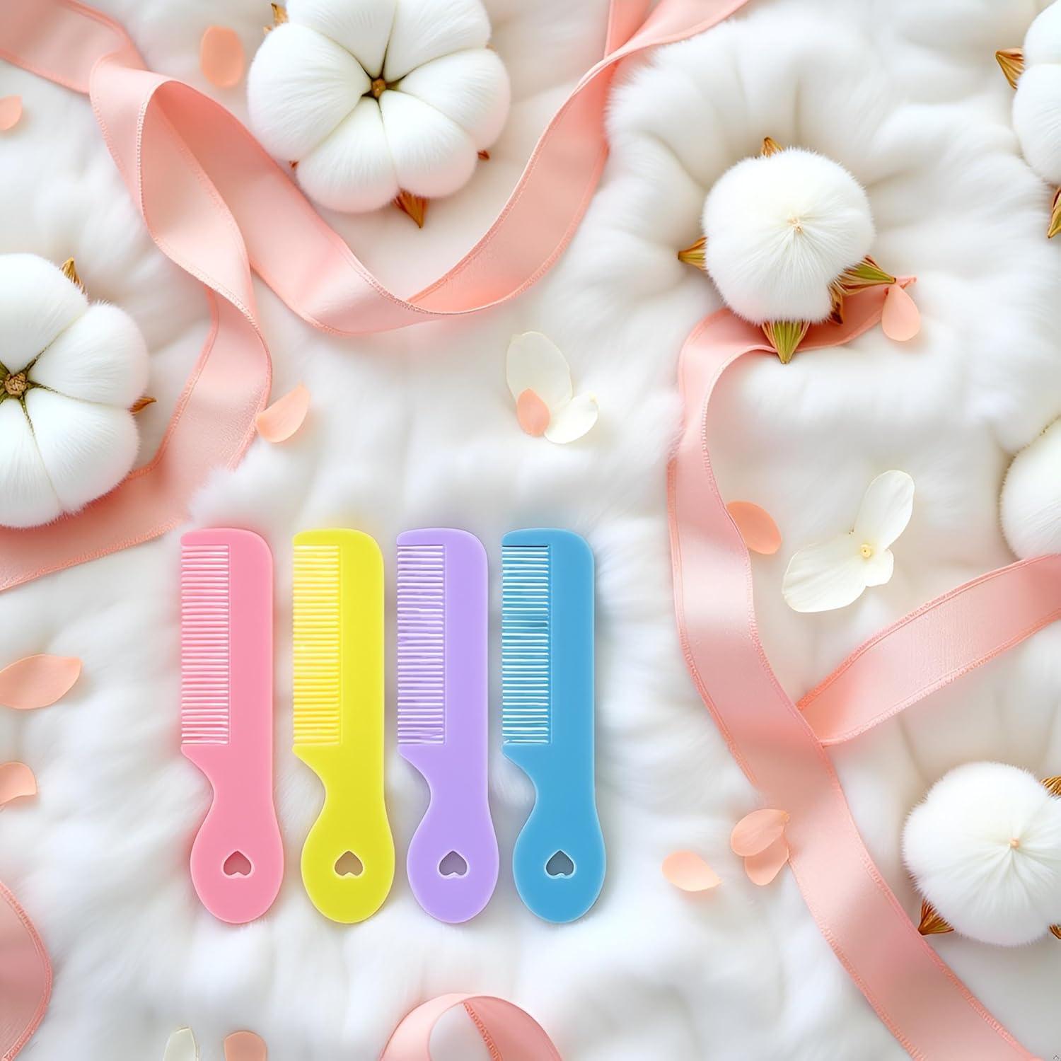 Kit de 4 Peines Coloridos para Bebés WaigN - Cuidado Infantil