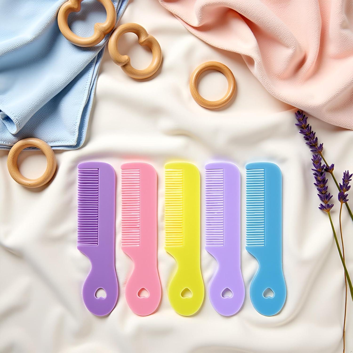 Kit de 4 Peines Coloridos para Bebés WaigN - Cuidado Infantil