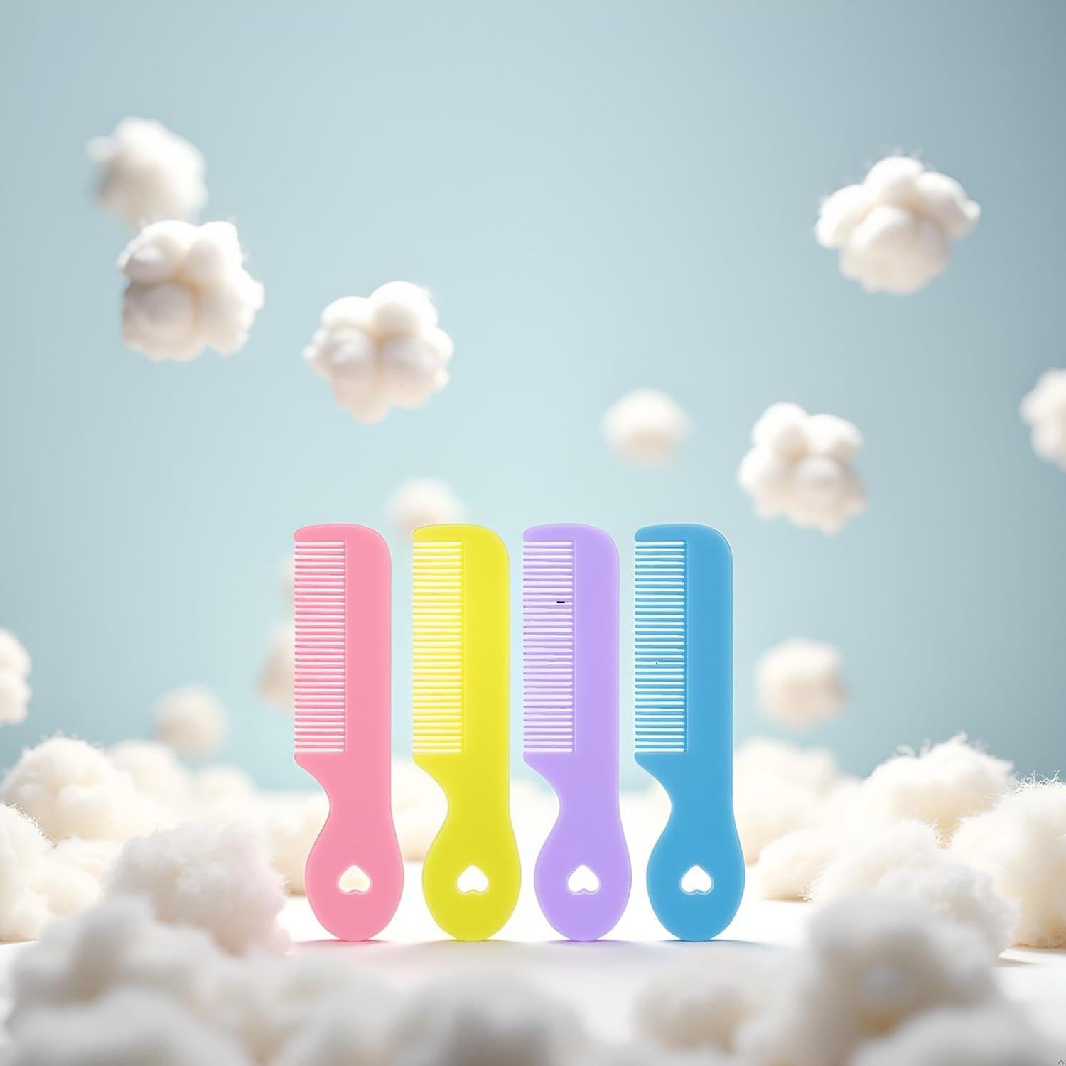 Kit de 4 Peines Coloridos para Bebés WaigN - Cuidado Infantil