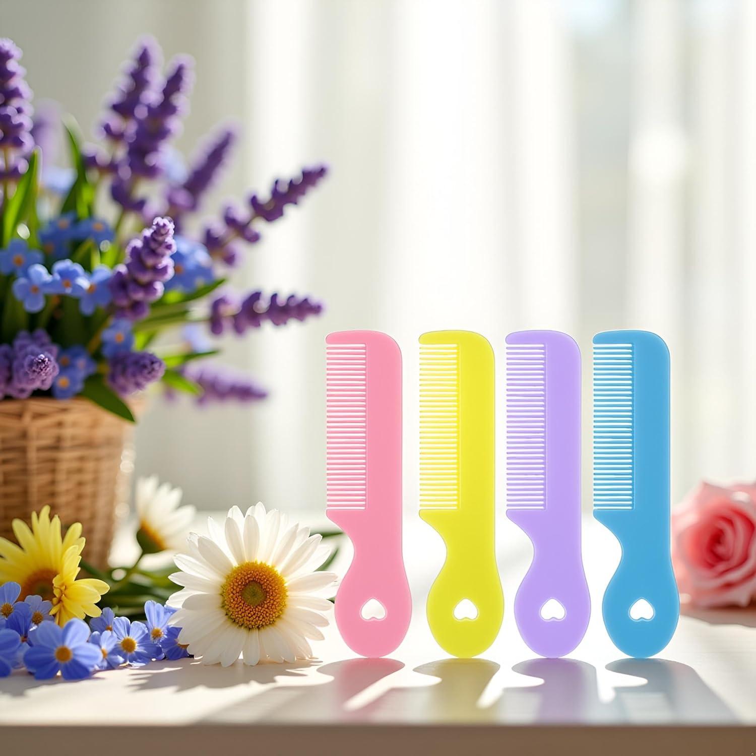 Kit de 4 Peines Coloridos para Bebés WaigN - Cuidado Infantil