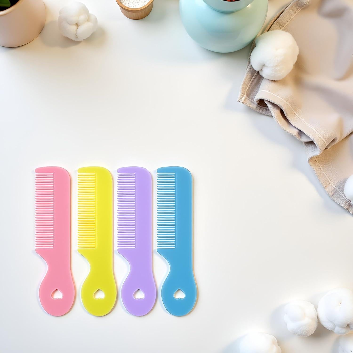 Kit de 4 Peines Coloridos para Bebés WaigN - Cuidado Infantil