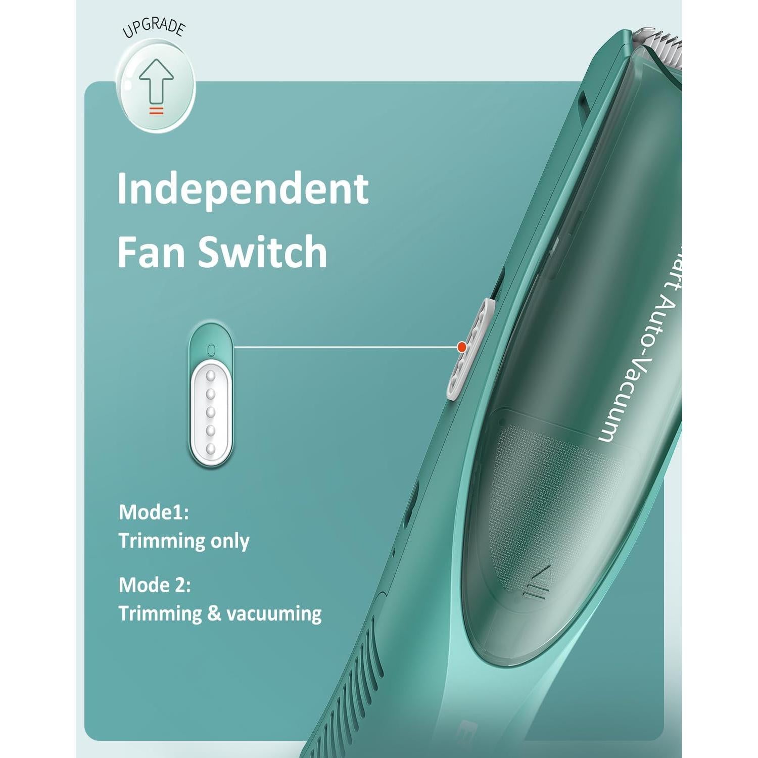 Cortadora de Cabello Inalámbrica ENSSU para Bebés con Vacío