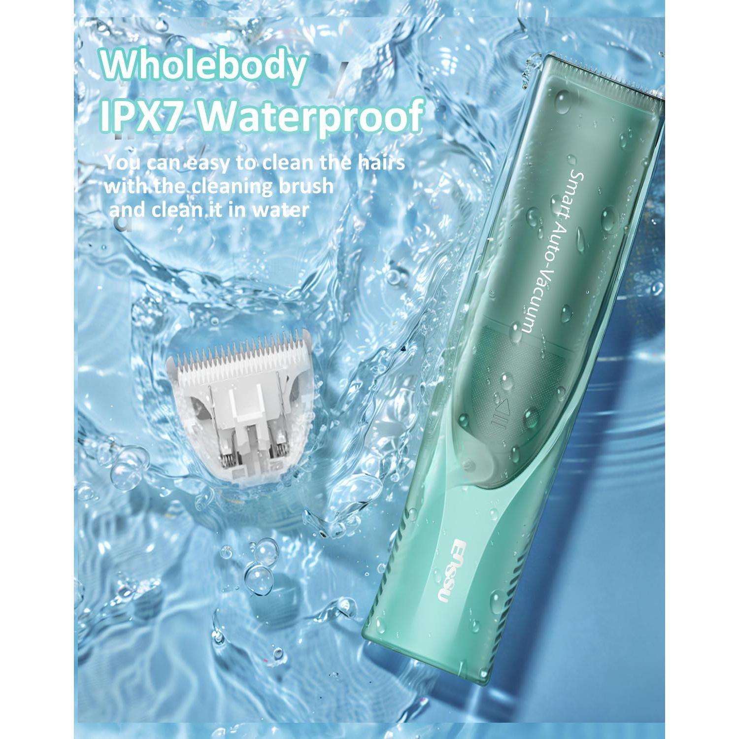 Cortadora de Cabello Inalámbrica ENSSU para Bebés con Vacío