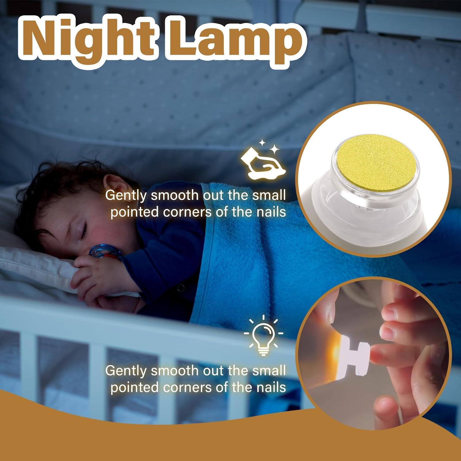 Cortador de Uñas Eléctrico Kimitimi 5 en 1 para Bebés y Adultos