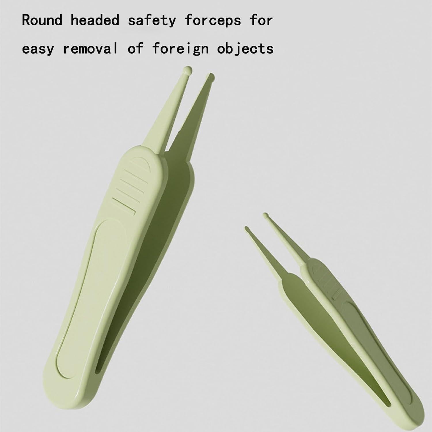 Kit de Cuidado de Uñas para Bebés Wentwos 4 en 1 Púrpura