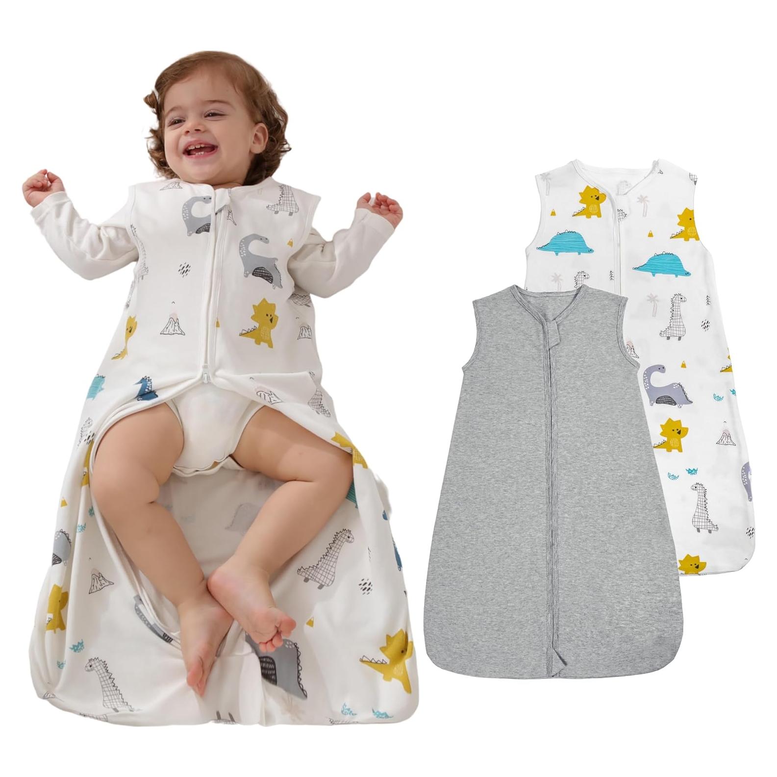 Saco de Sueño Comfy Baby 0-6 Meses 100% Algodón Transpirable