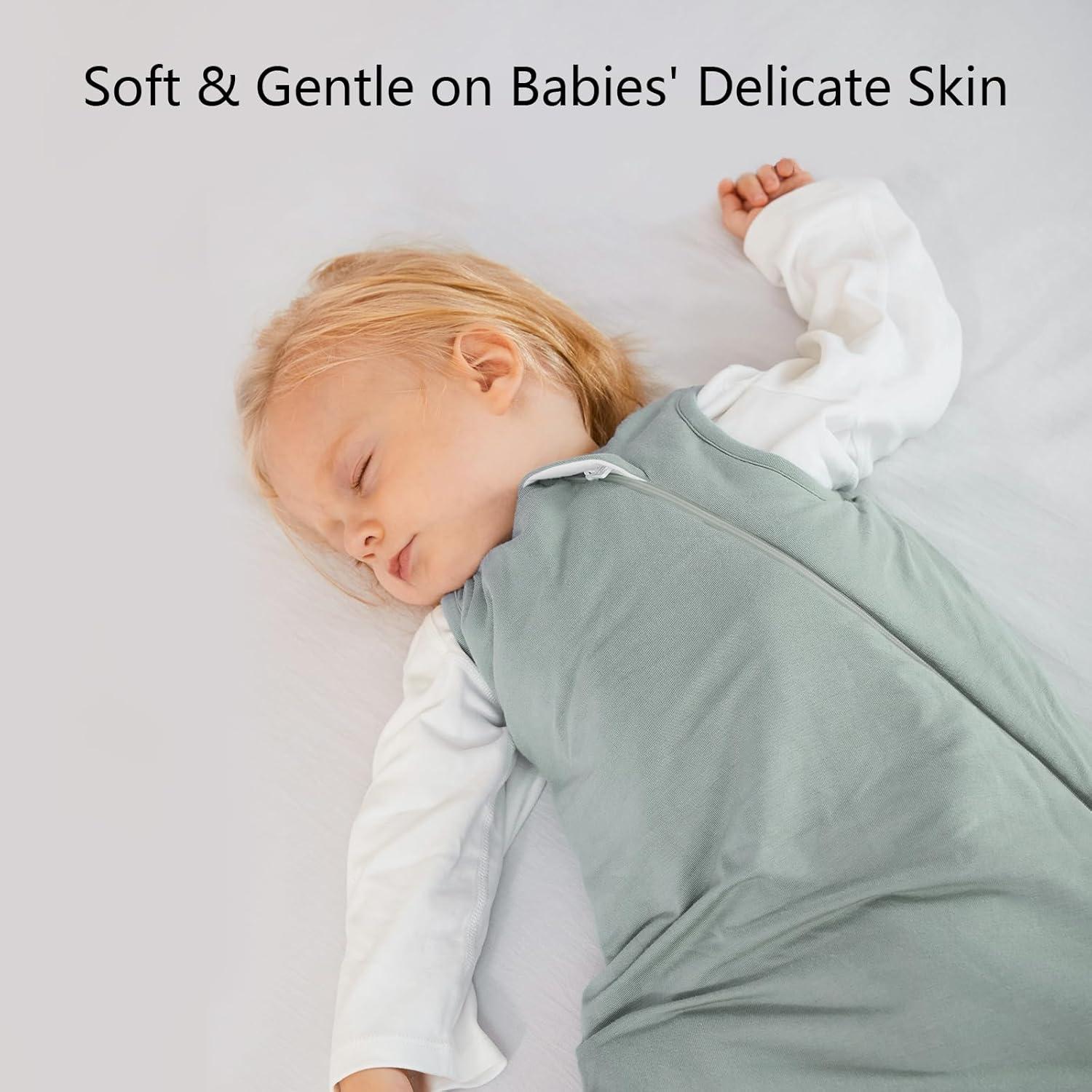 Saco de dormir BubblePanda 6-12 meses 0.5 Tog suave bambú