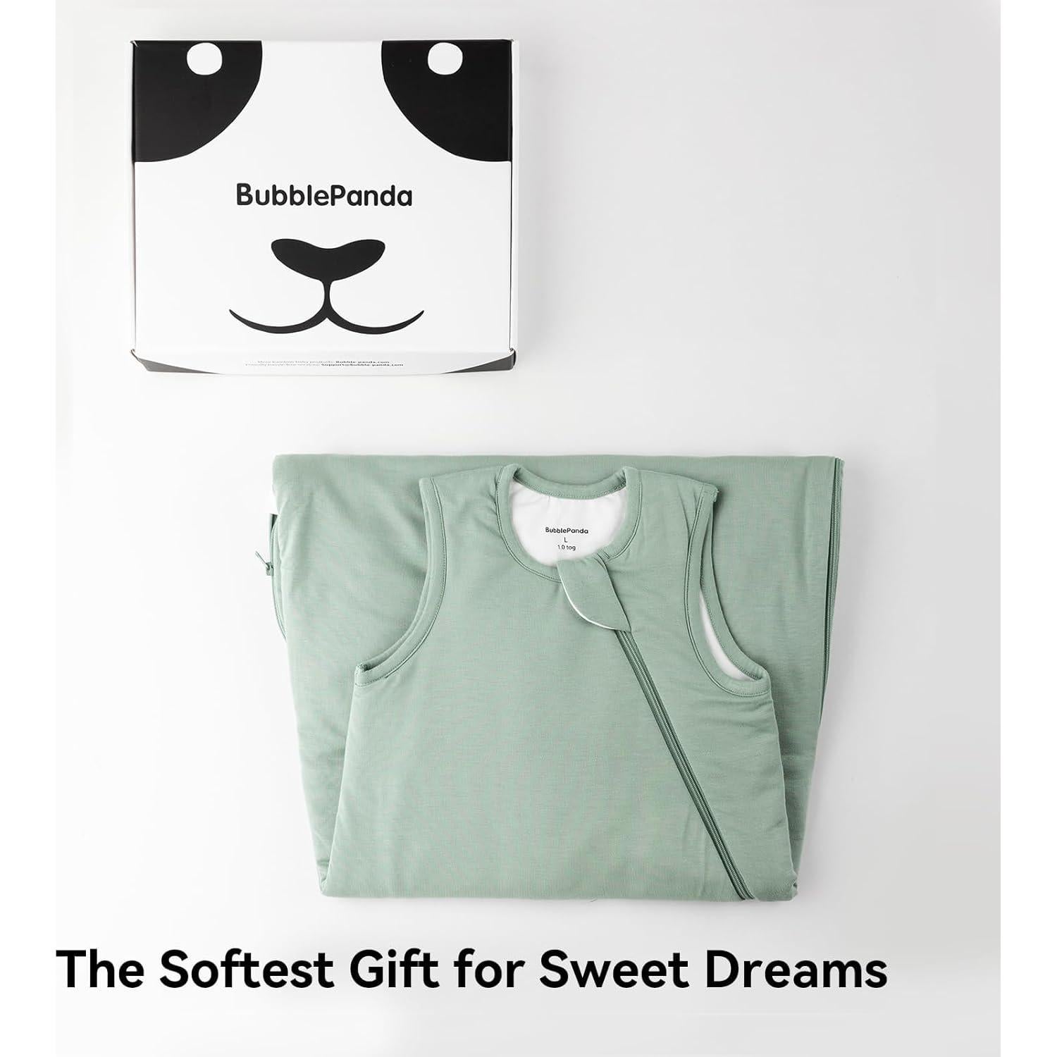 Saco de dormir BubblePanda 6-12 meses 0.5 Tog suave bambú