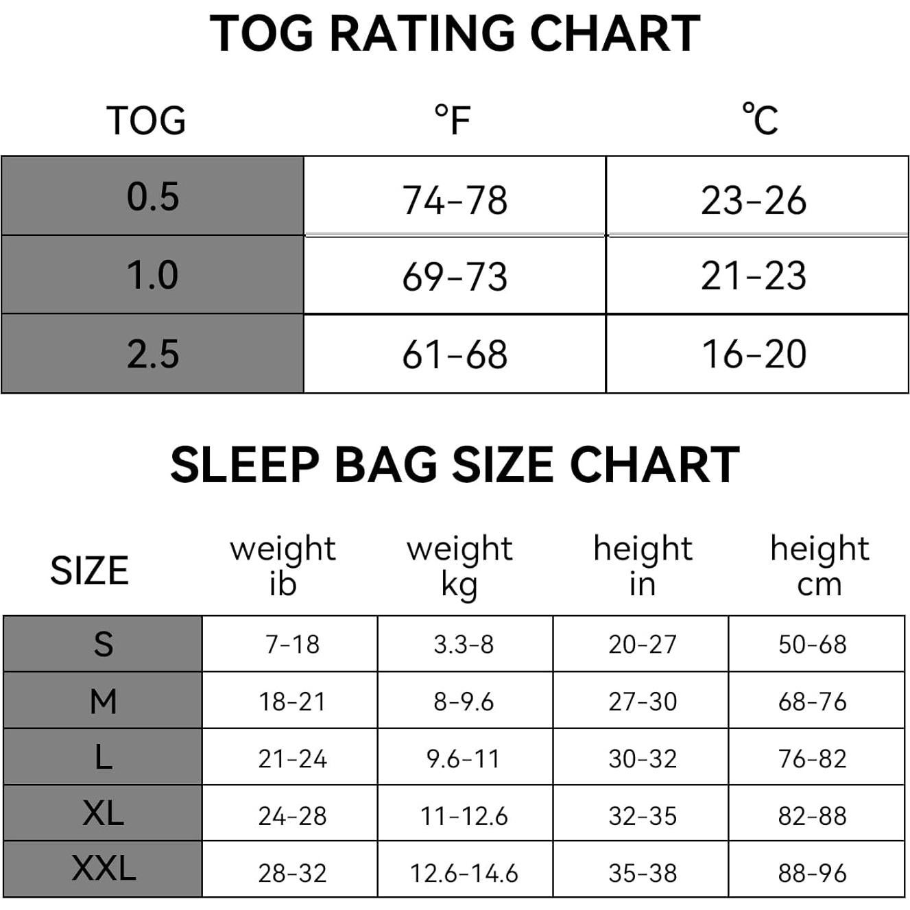 Saco de dormir Domiamia 12-18 meses 2.5 Tog bambú unisex