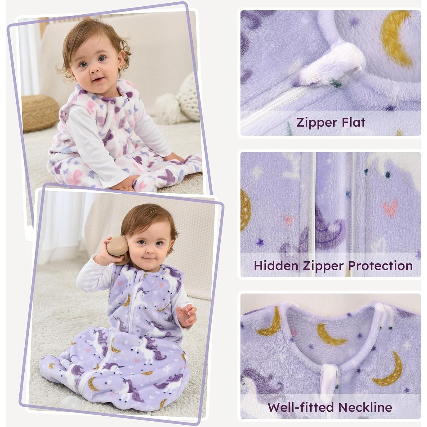 Saco de dormir polar Yoofoss 1.5 Tog 12-18 meses unicornio
