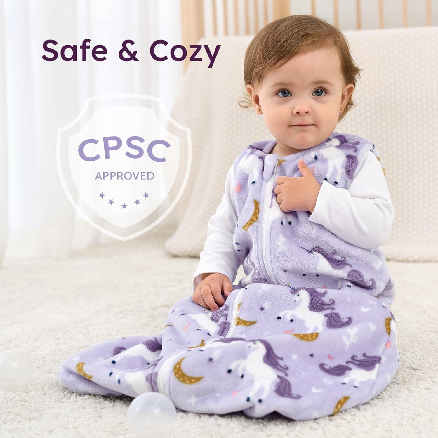 Saco de dormir polar Yoofoss 1.5 Tog 12-18 meses unicornio
