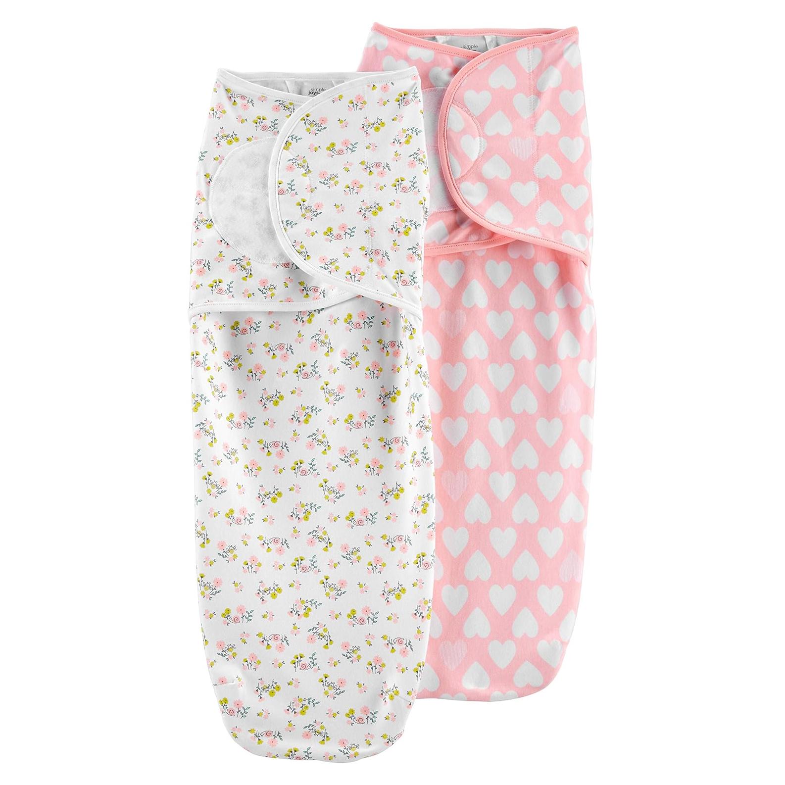 Mantas de Envolver Algodón Carter's Simple Joys 2 Piezas