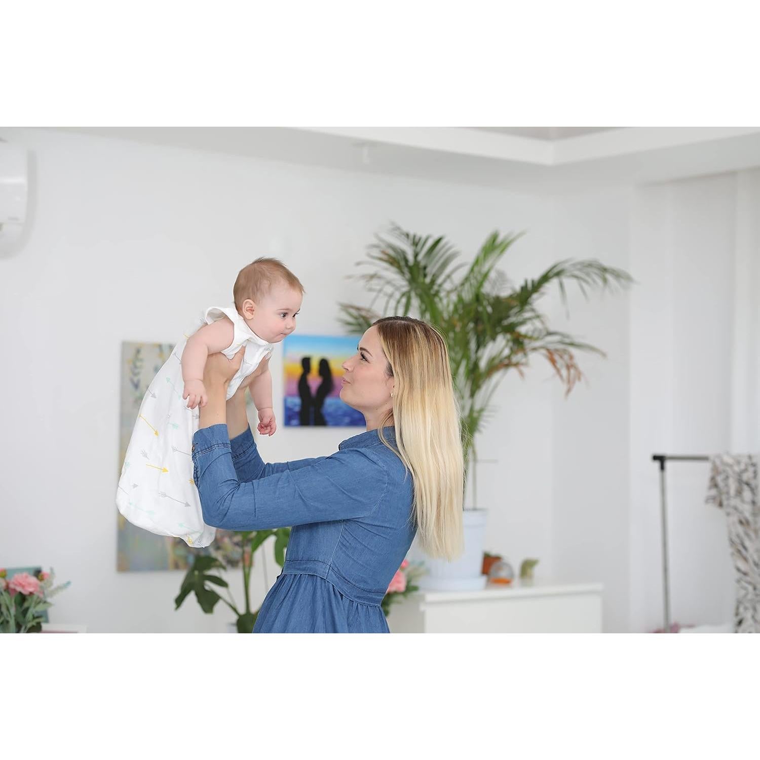 Saco de dormir para bebé BaeBae 3 unidades 100% algodón