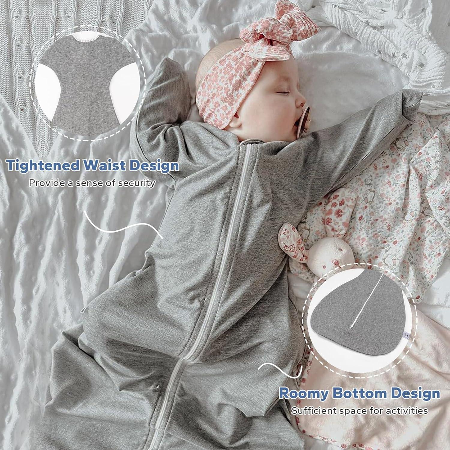 Saco de Sueño ZIGJOY Aleta de Tiburón 1.0 Tog Bebé 6-12 Meses