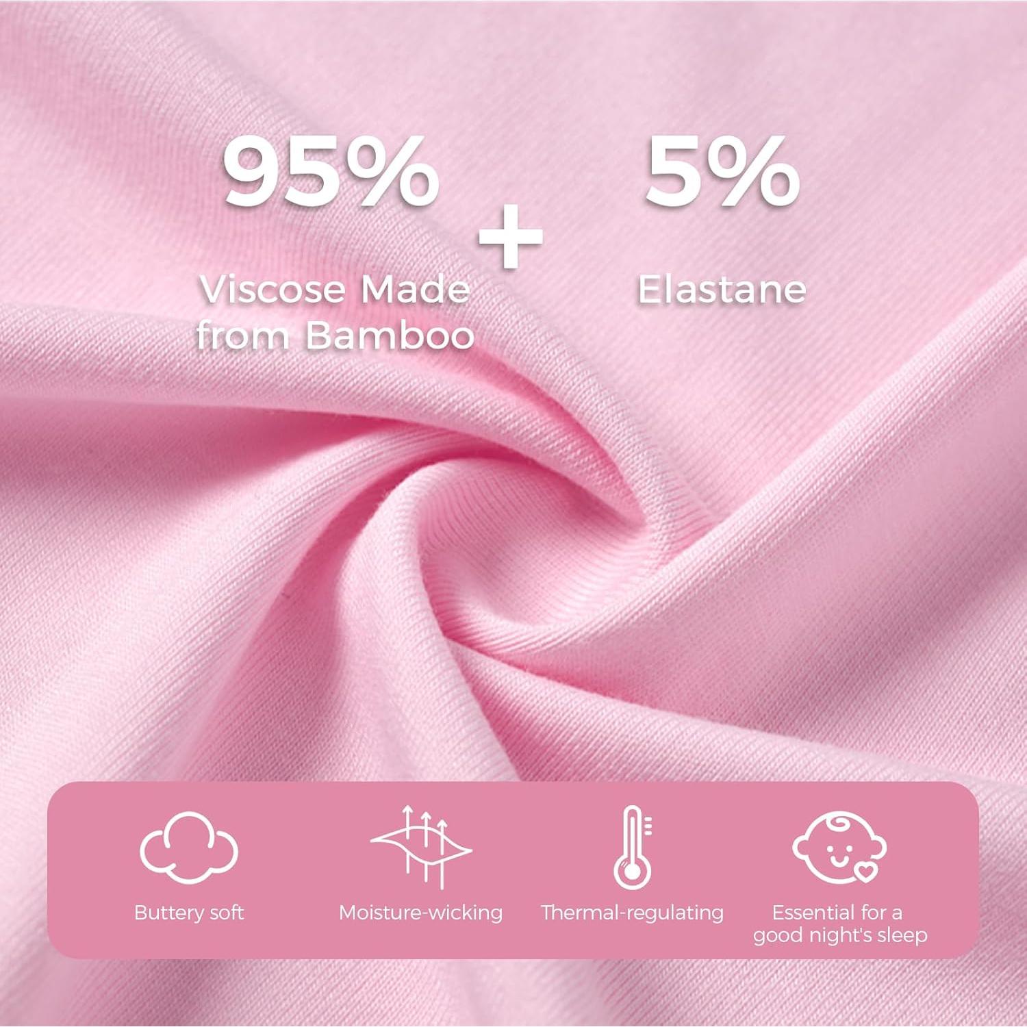 Saco de Sueño Freelooper Rosa 0.5 Tog para Bebés 0-6 Meses