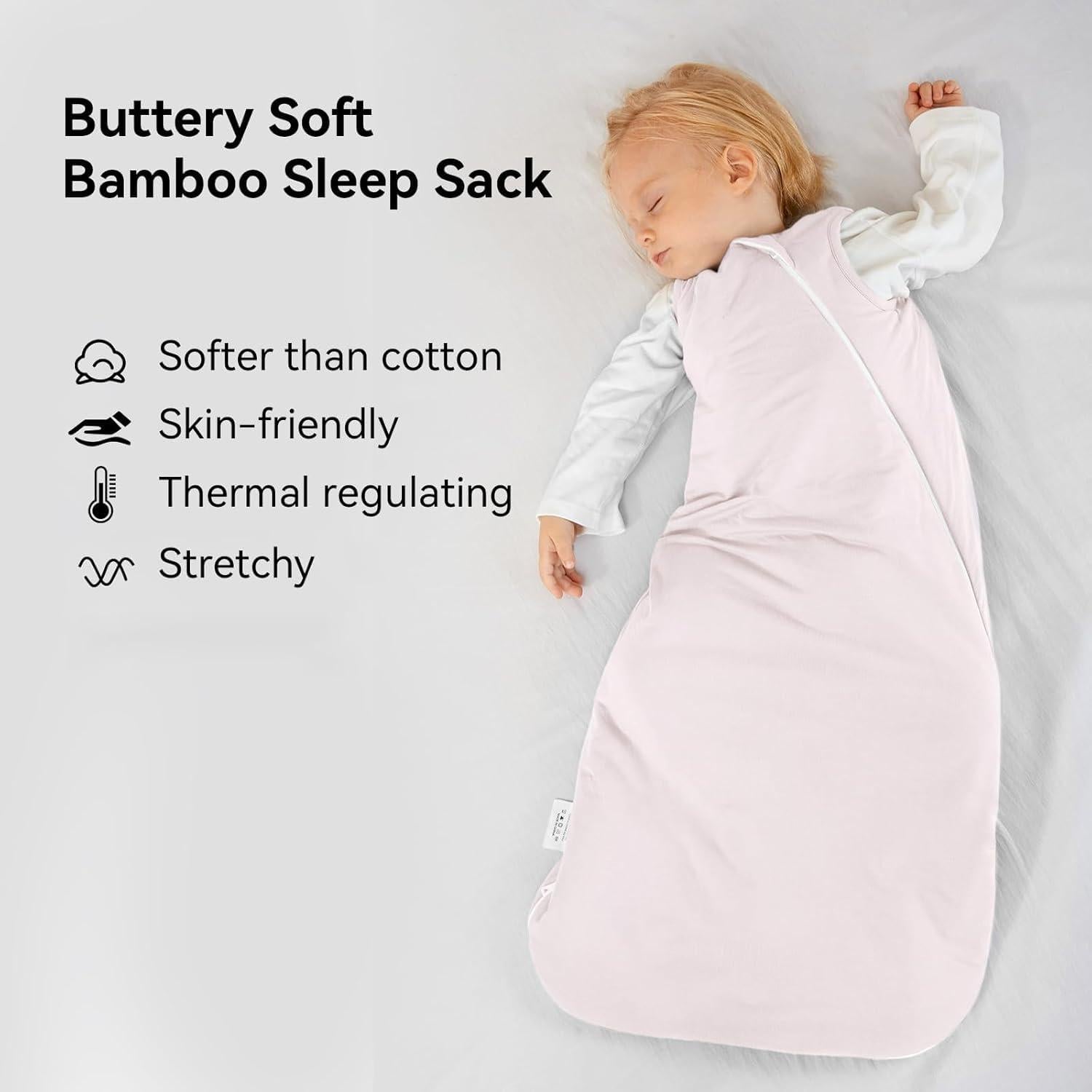 Saco de Sueño para Bebés Domiamia 12-18 Meses Rosa 1.0 Tog