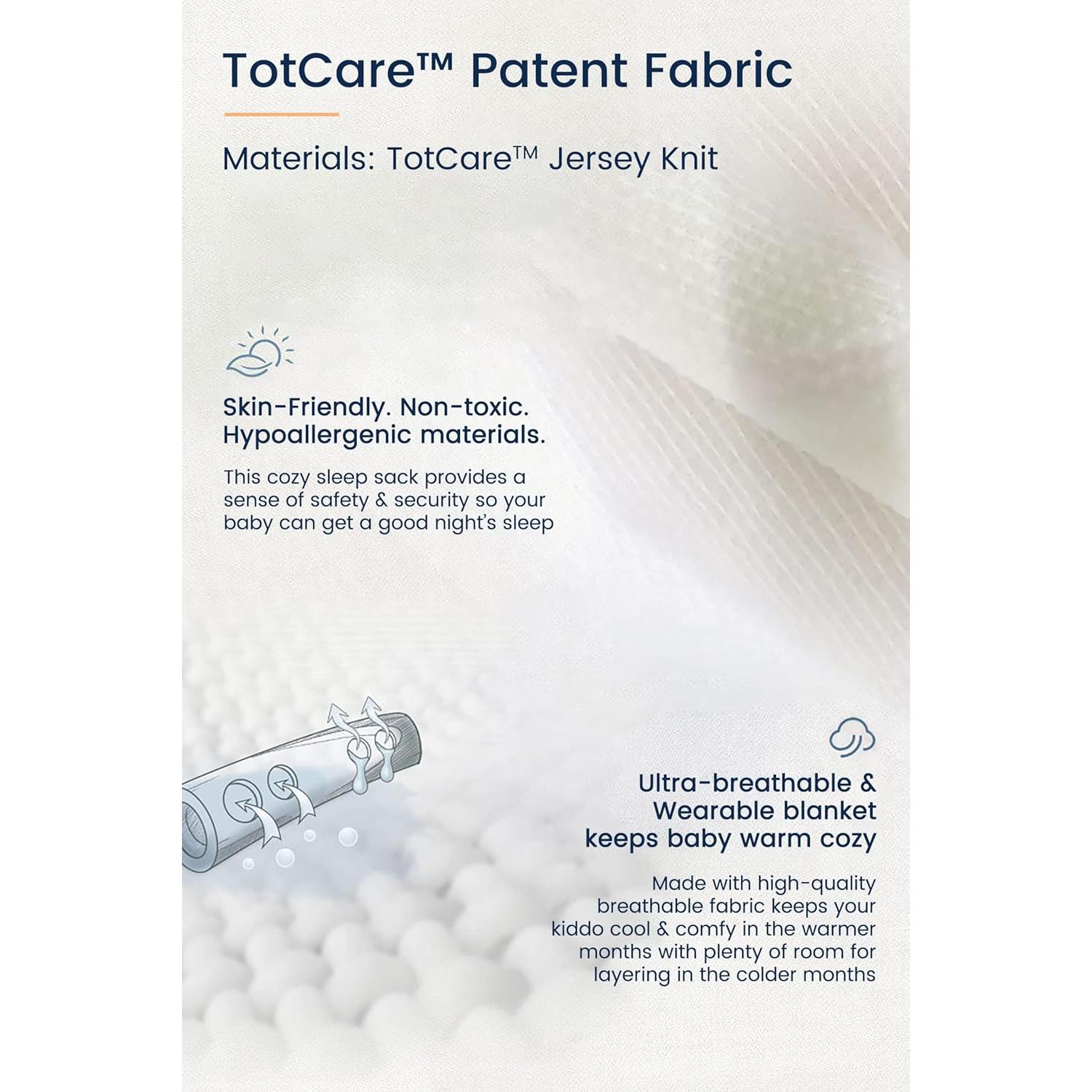 Saco de Sueño TotAha 0.5 TOG para Bebé 15-24 Meses Verde