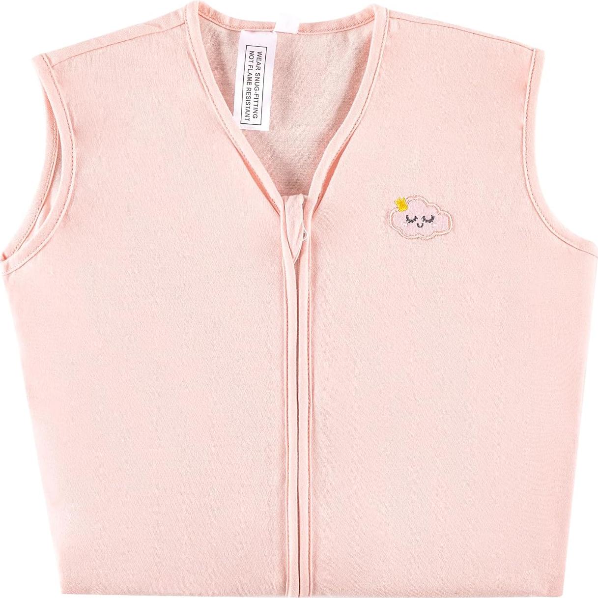 Saco de Sueño TILLYOU 12-18 meses Algodón Rosa TOG 0.5