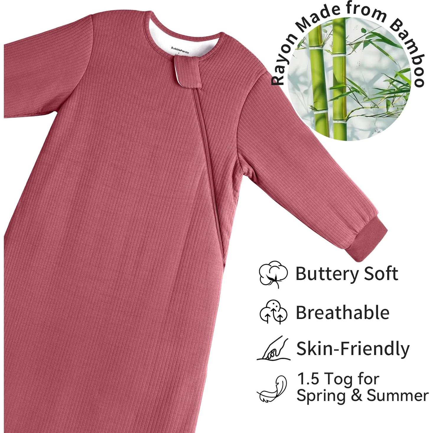 Saco de dormir BubblePanda 1.5 Tog bambú 12-18 meses unisex