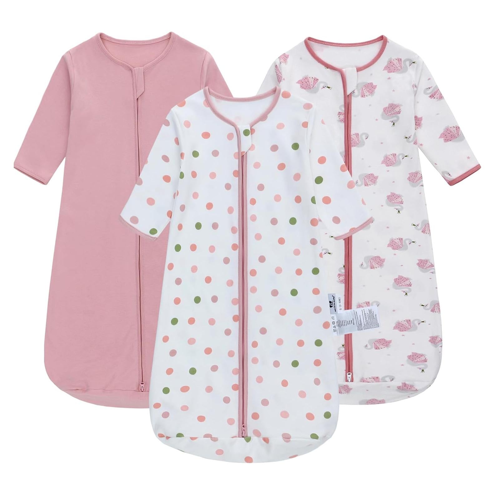 Saco de Sueño de Manga Larga Baby Honey 0-18 Meses Algodón