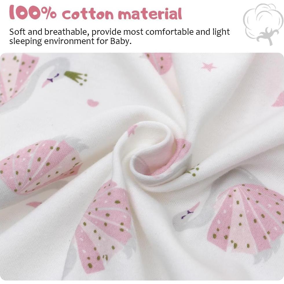 Saco de Sueño de Manga Larga Baby Honey 0-18 Meses Algodón